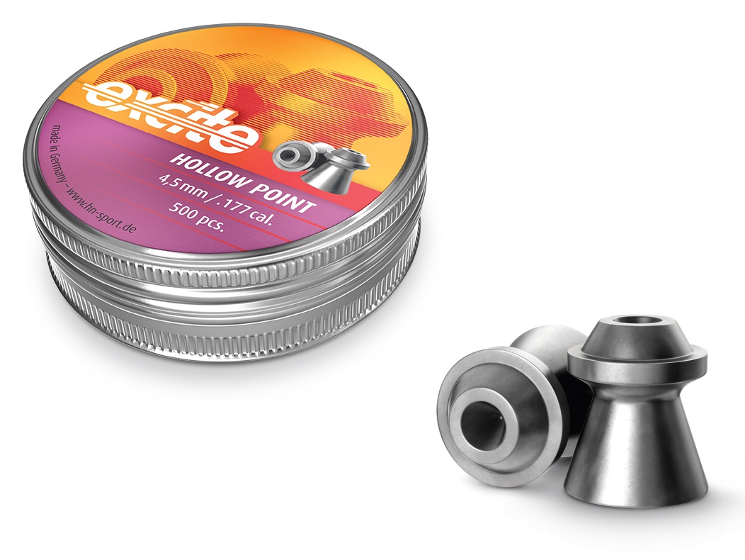 Excite Hollow Point 4.50mm Luchtdruk Kogeltjes blikje 500